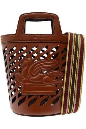 Etro Bucket bags - Brown Bucket Bag in