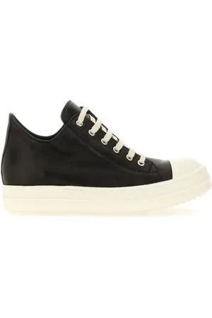 Rick Owens Low-Top Sneakers - Leather Sneaker in