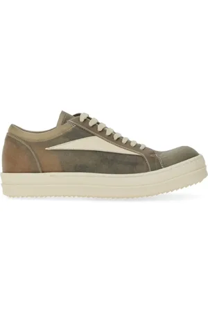 Rick Owens Low-Top Sneakers - Calf Leather Vintage Sneakers in