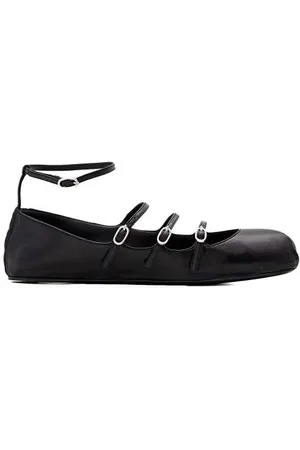 Alexander McQueen Leather Ballerina Flat in