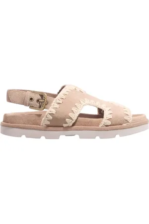 Mou Sandalen - Low Bio Sandal With Back Strap in