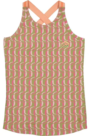 Quapi Meisjes top Birthe aop Stripe