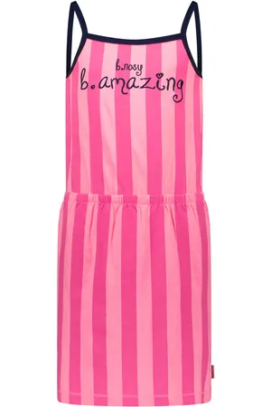 B.Nosy Meisjes mouwloze jurk met elastieke taille Cute Stripe