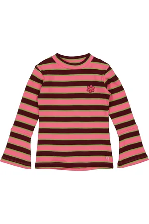 Quapi Meisjes shirt Aksay aop Multi Stripe