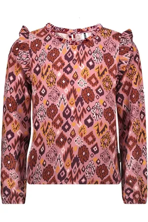 B.Nosy Meisjes blouse Philou Pleasant aop