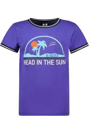 B.Nosy Jongens t-shirt Head in the Sun Deep