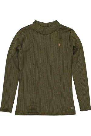 LEVV Meiden shirt Fand Olive Burnt