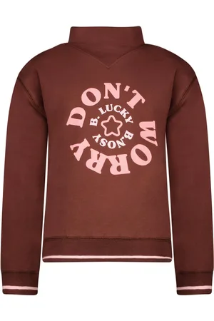 B.Nosy Meisjes sweater met col B.Lucky Hazel
