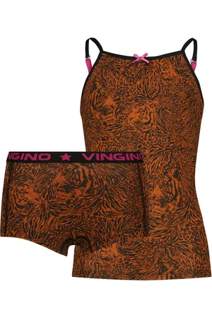Vingino Meiden ondergoed set Animal Toffee