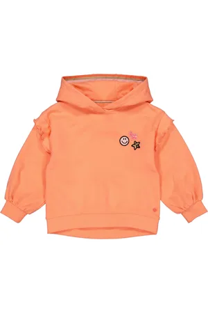 Quapi Meisjes hoodie Amber Coral Fushion