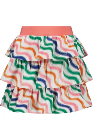 B.Nosy Meisjes 3-laagse rok allover print Sun Waves