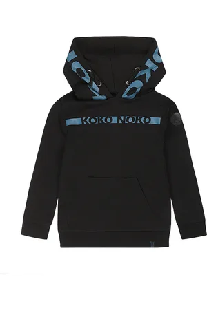 Koko Jongens hoodie met Petrol details