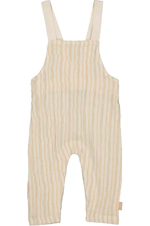 LEVV Newborn baby jongens salopette Foss aop Light Stripe