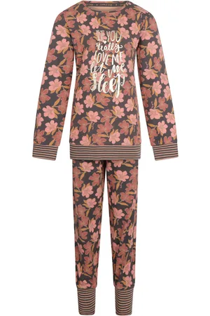 Charlie Choe Meisjes pyjama Let me Sleep Dark