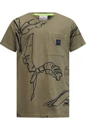 Retour Jongens t-shirt Jimmo Light Army