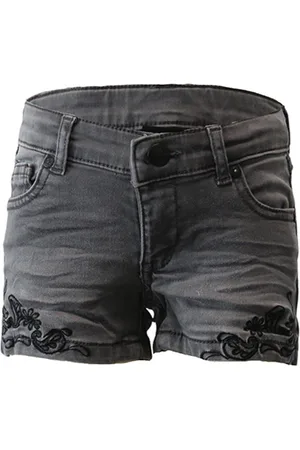 DDD Meisjes korte jeans Kwamba Grey