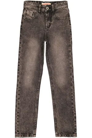Vingino Meiden jeans Candy Overdye Straight Fit Purple Grey