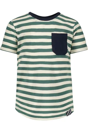B.Nosy Baby jongens t-shirt Gavin Groovy Stripe