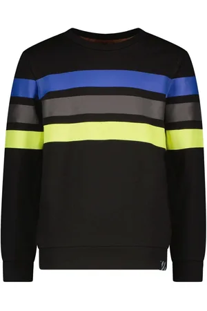 B.Nosy Jongens sweater met 3 horizontale gekleurde strepen