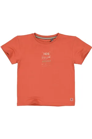 LEVV Jongens oversized t-shirt Mace Red