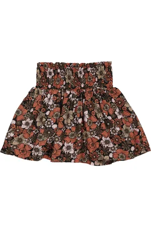 Quapi Meisjes rok Amour aop Coral Fushion Flowers