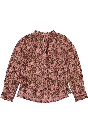 LEVV Meiden blouse Ami aop Salmon Spots
