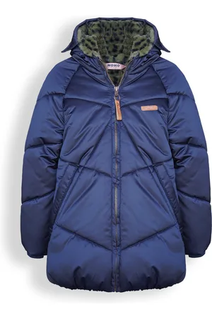 NoNo Meisjes winterjas Babybee Navy Blazer