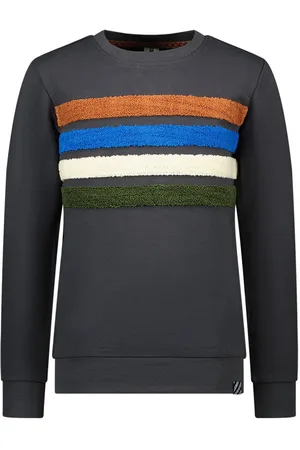 B.Nosy Jongens sweater Rob Antracite