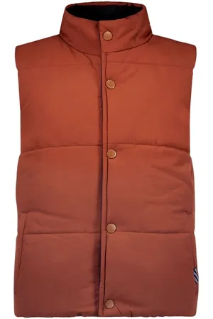B.Nosy Jongens reversible bodywarmer Ruben Gingerbread