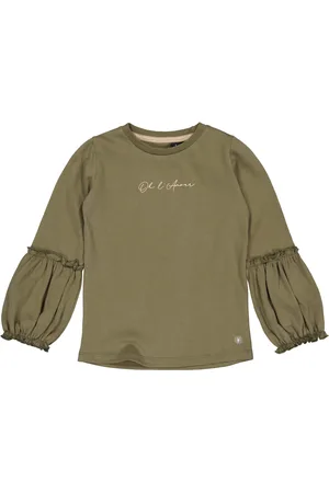 LEVV Meisjes shirt Gerdien Olive