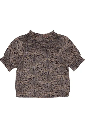 LEVV Meiden t-shirt Karen aop Taupe Graphic
