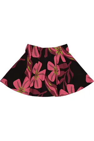 Quapi Meisjes rok Avi aop Rose Big Flower