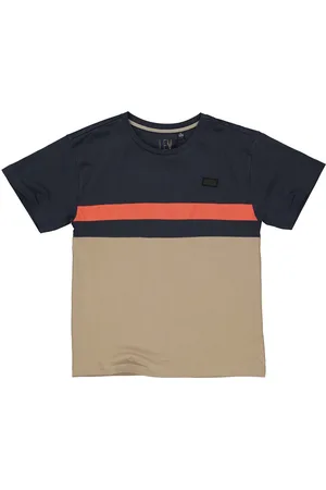 LEVV Jongens oversized t-shirt Kas Night Blue