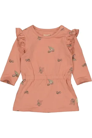 Quapi Newborn baby meisjes jurk Raina aop Rose Nuts