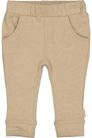 Quapi Newborn baby jongens joggingbroek Cark Grey Melee