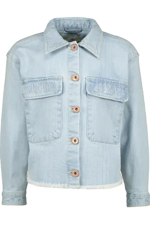 Vingino Meiden denim jack Tanja Light Indigo