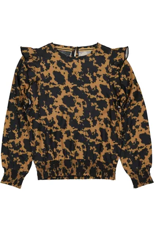 LEVV Meiden blouse Annemae aop Tie Dye