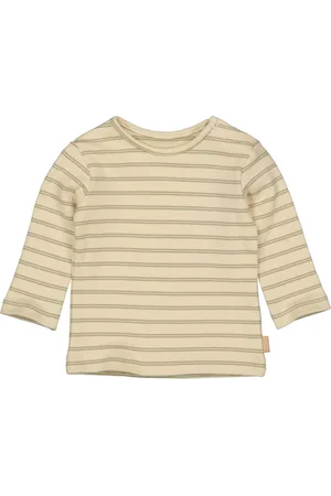LEVV Newborn baby jongens shirt Faber aop Stripe