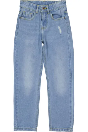 Quapi Meiden jeans Jaimy Wit Fit Light Blue Denim