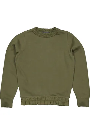 LEVV Meiden sweater Fanny Olive Burnt