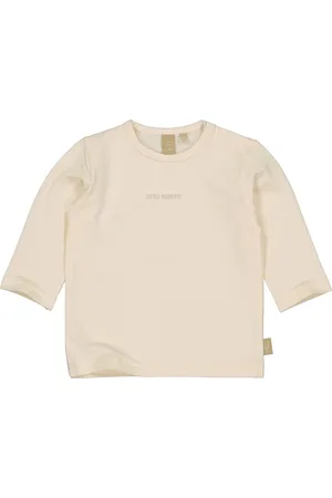LEVV Newborn baby jongens shirt Zafir White Stone