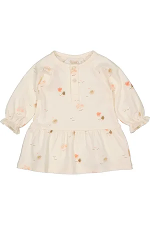 Quapi Newborn baby meisjes jurk Camila aop Multi Clouds