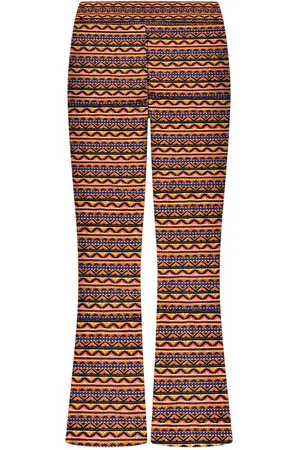 B.Nosy Meisjes flared pants Bodyl Blus Aztec AO
