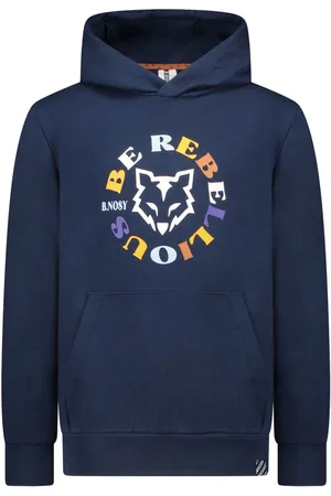 B.Nosy Jongens hoodie Be Rebellious