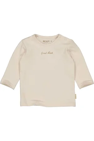 Quapi Newborn baby unisex shirt Ralph Creme