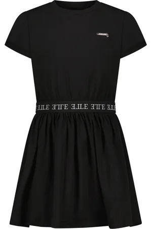 Elle Meiden korte mouwen jurk Sia met log waist