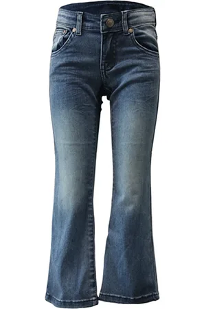 DDD Meisjes flared pants Bugaluu Denim Blue