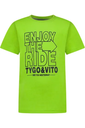 TYGO & vito Jongens t-shirt Enjoy The Ride Gecko