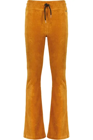 NoBell Meiden fluwelen rib flared pants Sady Chipmunk