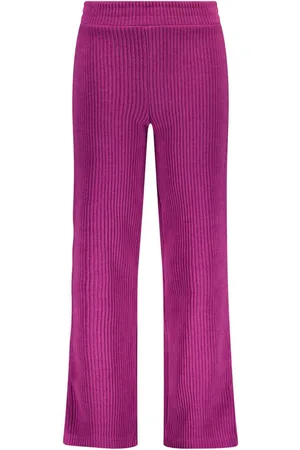 B.Nosy Meisjes flared pants rib Febe Viola